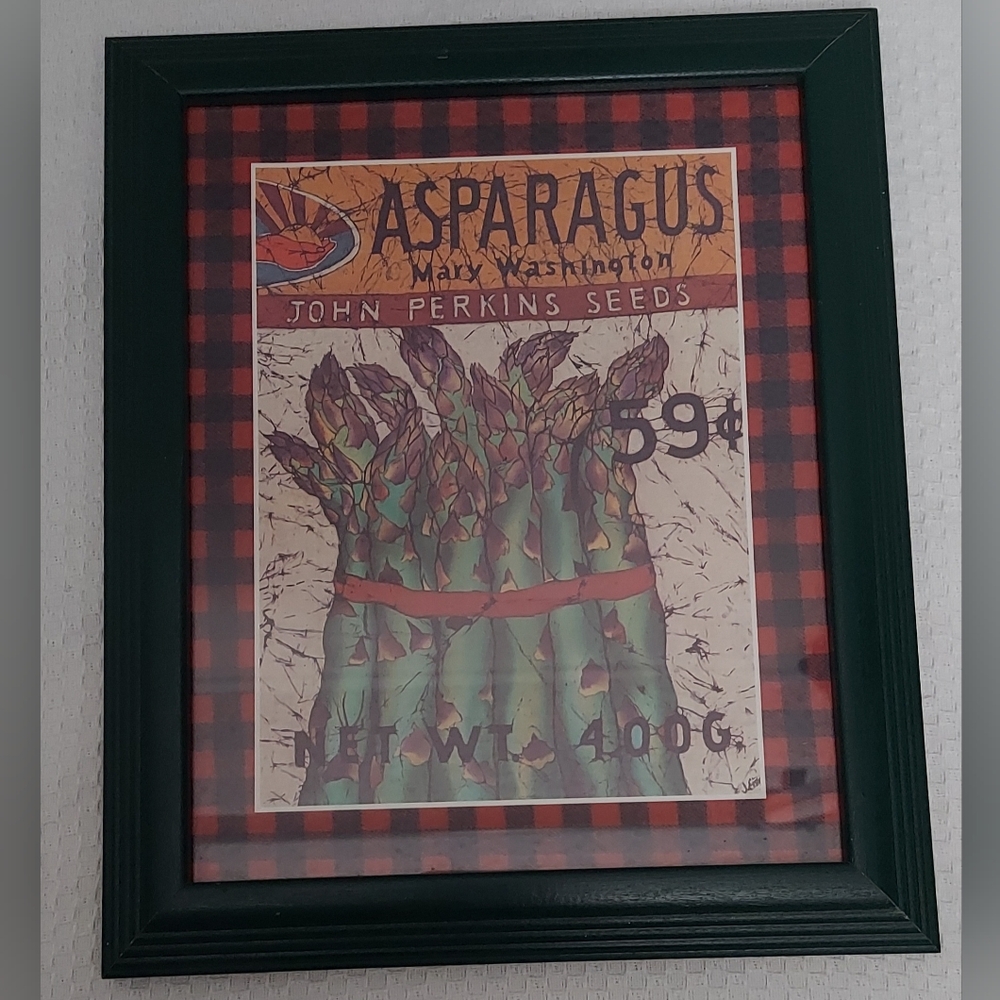 John Perkins Framed Print Asparagus